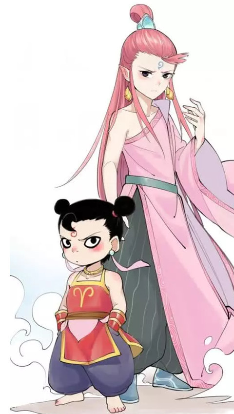 哪吒和敖丙重生敖丙意外变成了小龙女哪吒小爷挺喜欢的