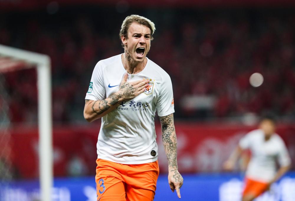 山东鲁能外援格德斯表忠心 目标是在这里做到最好 我渴望胜利