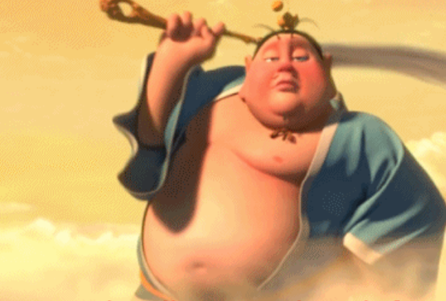 真人cos太乙真人,看他的"大肚子",网友:这相似度太牛了!