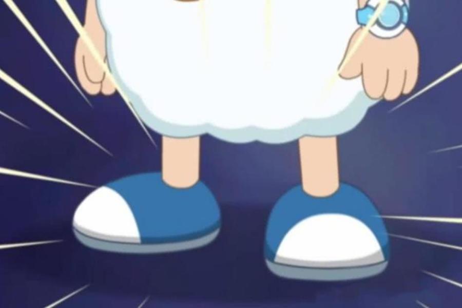 在这一集中,我们的喜羊羊在家里睡觉,终于脱下了鞋子,露出来了可爱的