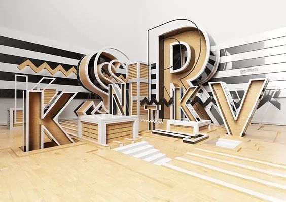 这些创意立体广告字瞬间提升空间档次广告人都该看看