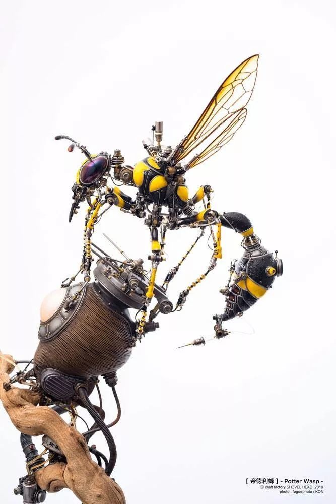 高达看多了审美疲劳?看看机械昆虫—帝徳利蜂