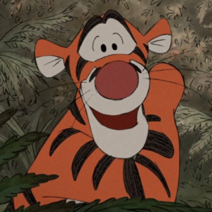 迪士尼跳跳虎动漫女头像