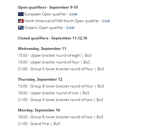 dreamhack大师赛马尔默站各赛区预选赛细节公布