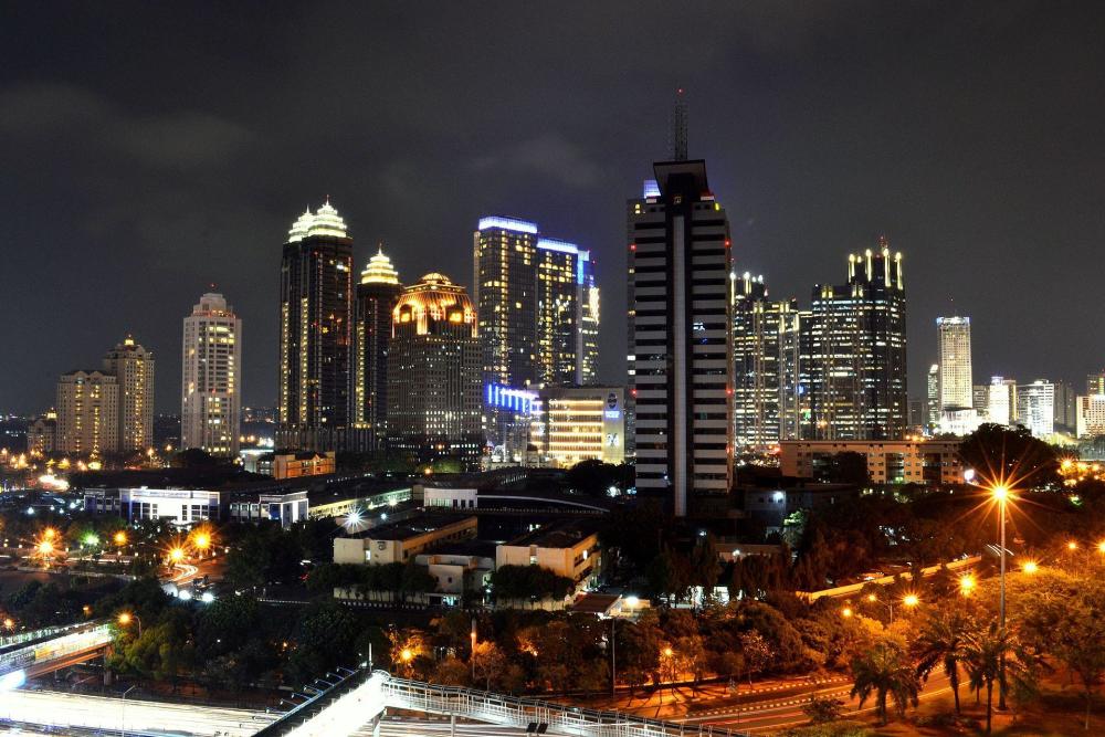印尼夜景图片