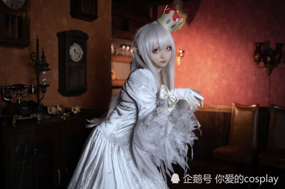 《超级玛丽奥》玛丽奥公主幽灵姬cosplay
