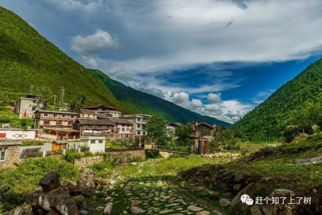 雅拉党岭2中谷村的样子