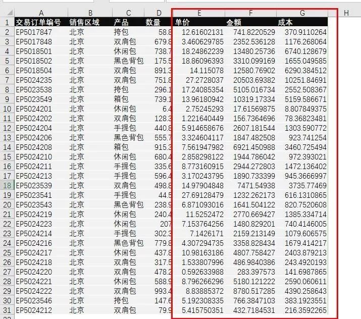 领导看的头晕 乱如麻的excel表格3秒搞定