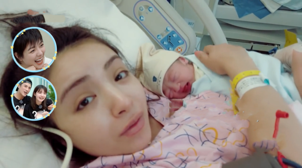 麦迪娜生孩子青筋暴露,当看到她脸色的变化,网友:伟大的妈妈!