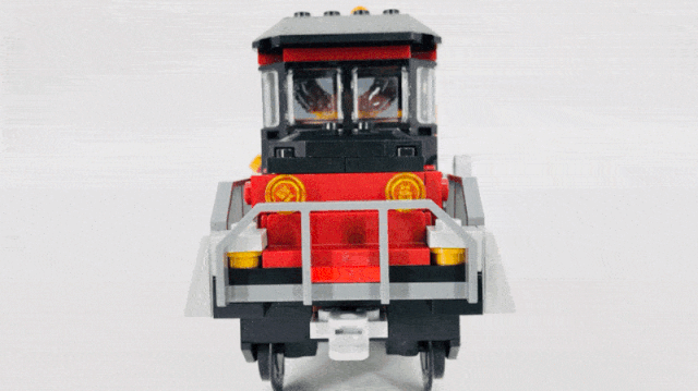 hiddenside70424上手评测,会吃人的火车见过吗? | lego评测