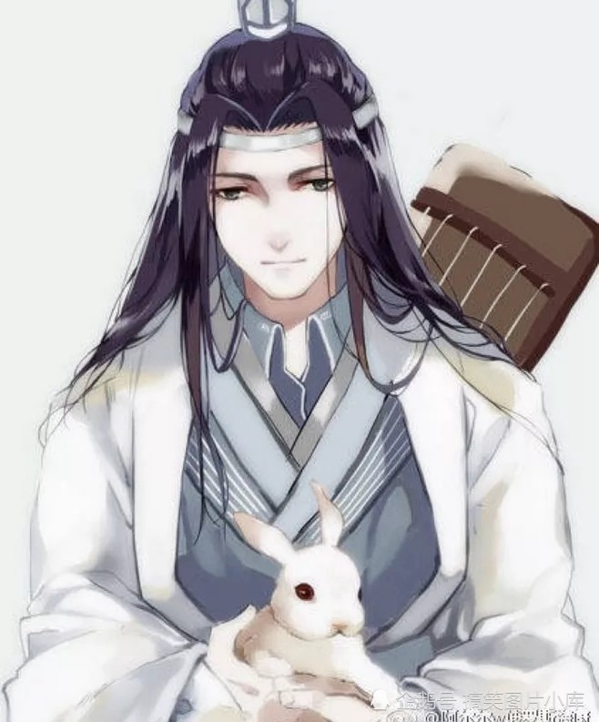 魔道祖师cp壁纸蒙眼的晓星尘猛然一看太帅气了