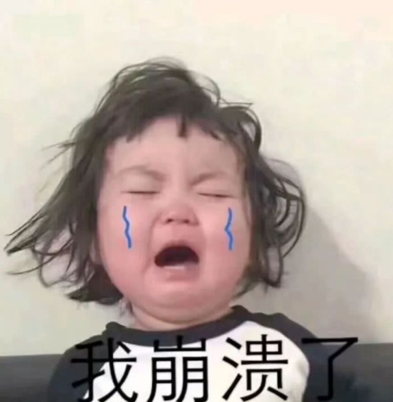 搞笑萌娃表情包合集:我要开始崩溃了