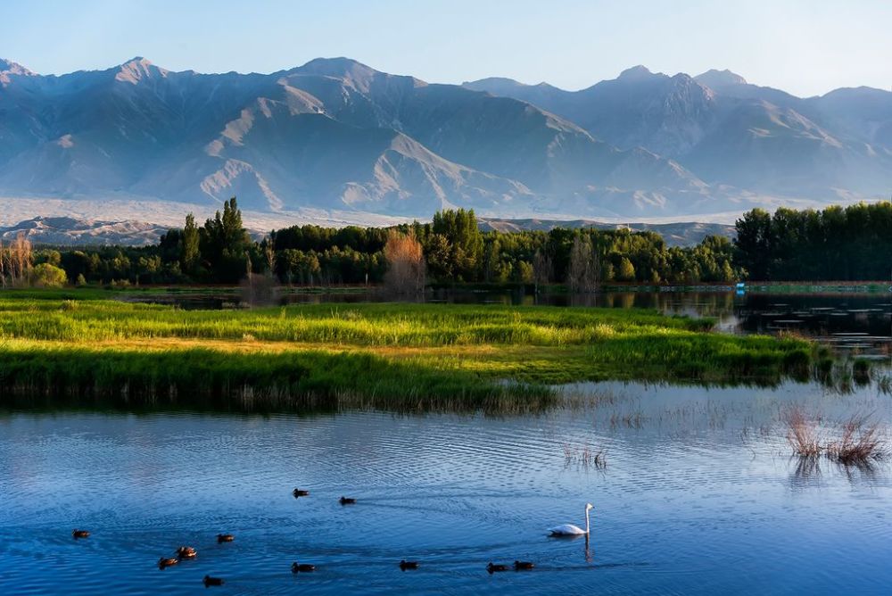 中国最西边的避暑胜地夏天最低气温只有10度到处都是温泉