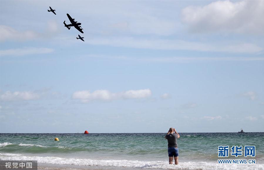 英国举行2019伯恩茅斯航空节