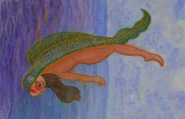 《山海经》记载的生活在水中的12种神兽,