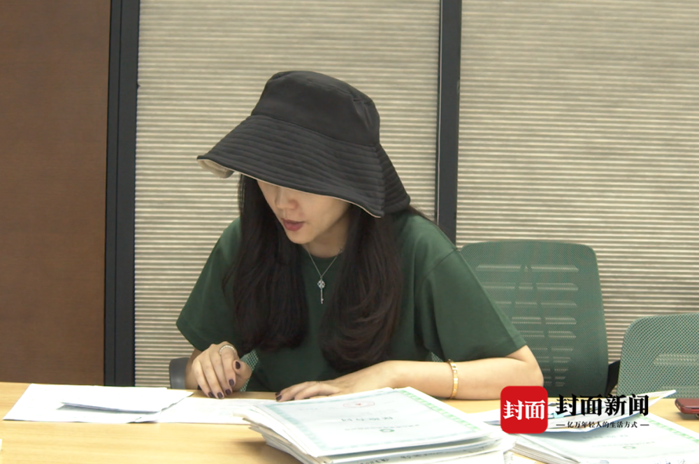 刘敏向记者讲述事情经过