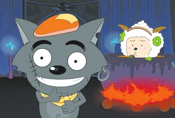 灰太狼明明发型很帅,为何总戴着一顶破帽子?再次摘下后粉丝泪崩