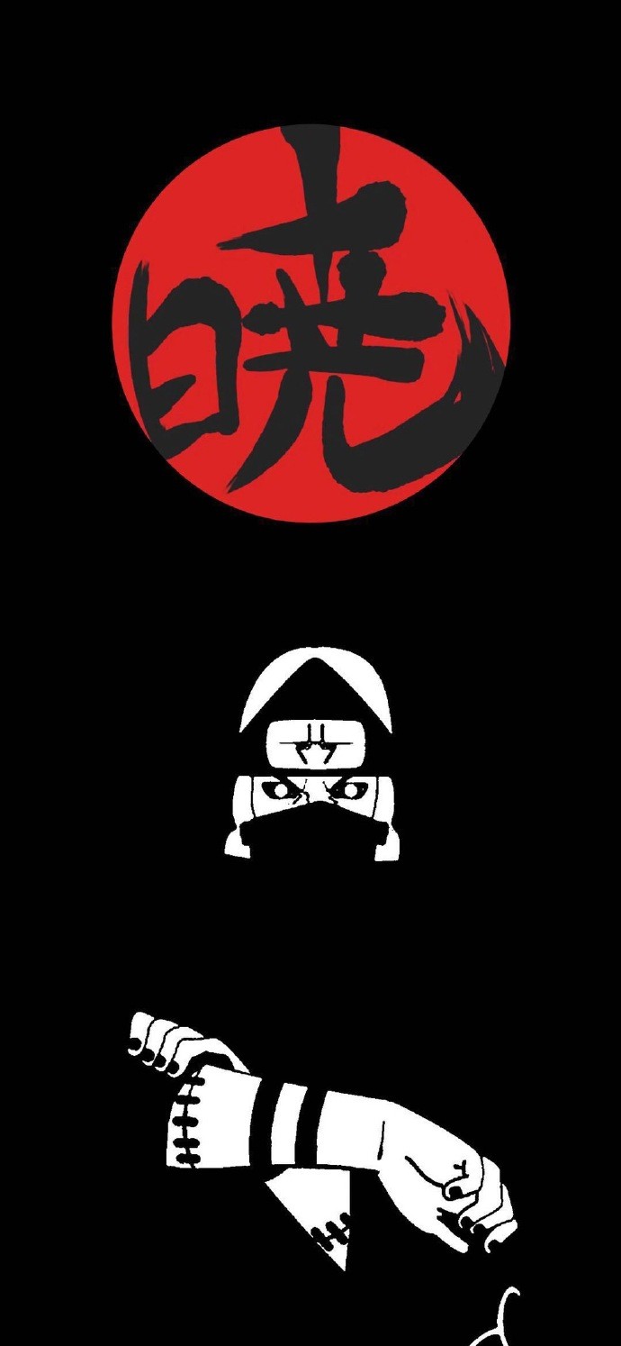 火影忍者动漫图片晓组织