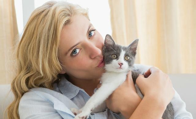 情侣一起养猫 猫会更亲男主人 还是女主人