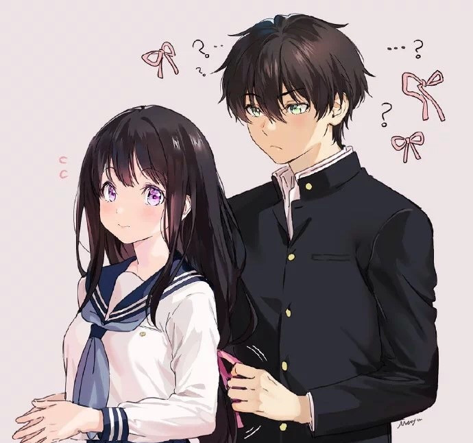 满满的狗粮,动漫壁纸二次元