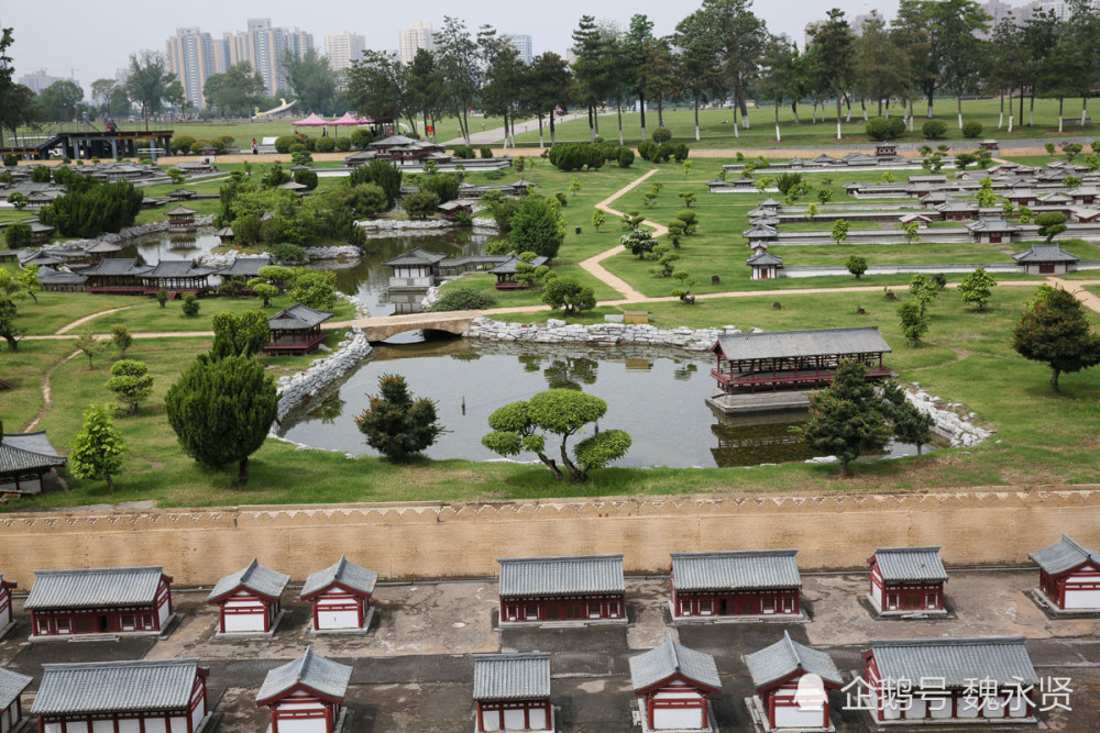 全世界最辉煌壮丽的宫殿是什么模样缩微大明宫复原唐朝宫殿盛景