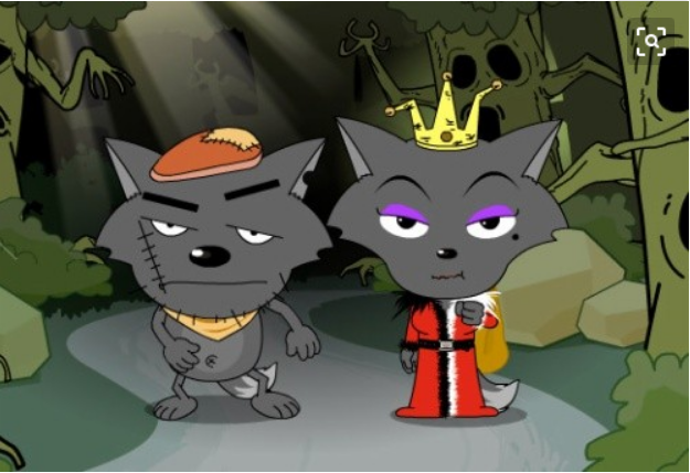 喜羊羊:为何红太狼总是戴着王冠?看到头部特写,竟是这个原因!