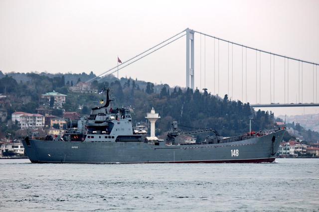 奥尔斯克号大型登陆舰图片