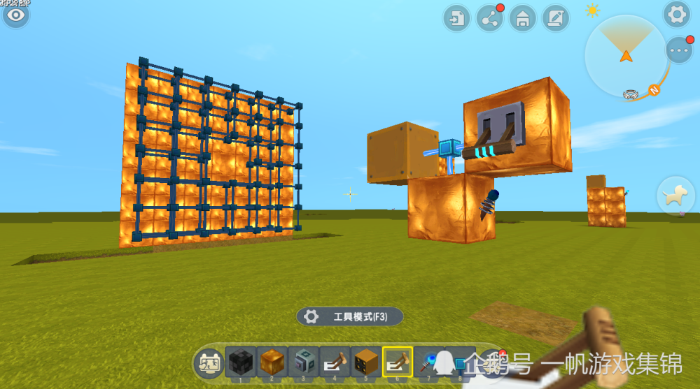 迷你世界640个火箭弹组成烟雾云螺旋炸图神器造型真霸气