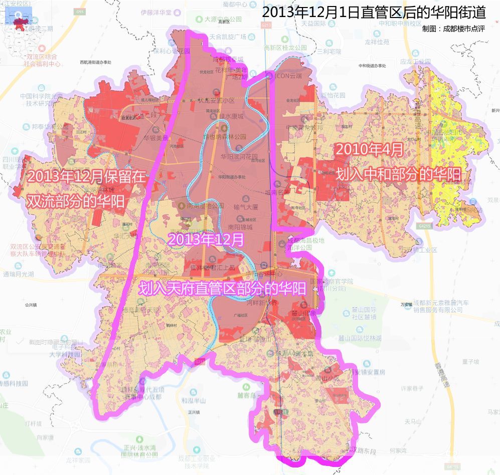 正兴街道接壤,西以剑南大道南段与双流区协和街道,公兴街道交