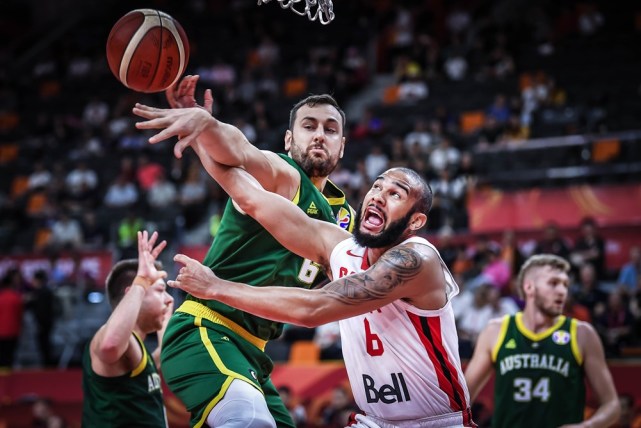 篮球世界杯澳大利亚大胜加拿大 德拉维多瓦24