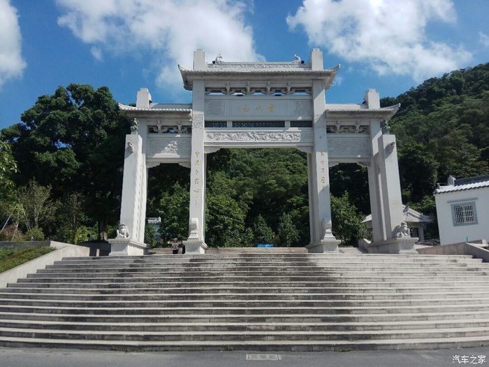 长安cs55出行——前往黄岐山森林公园