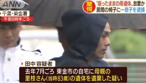 八旬老母猝死 儿子让遗体端坐沙发1年多警察开门被吓坏