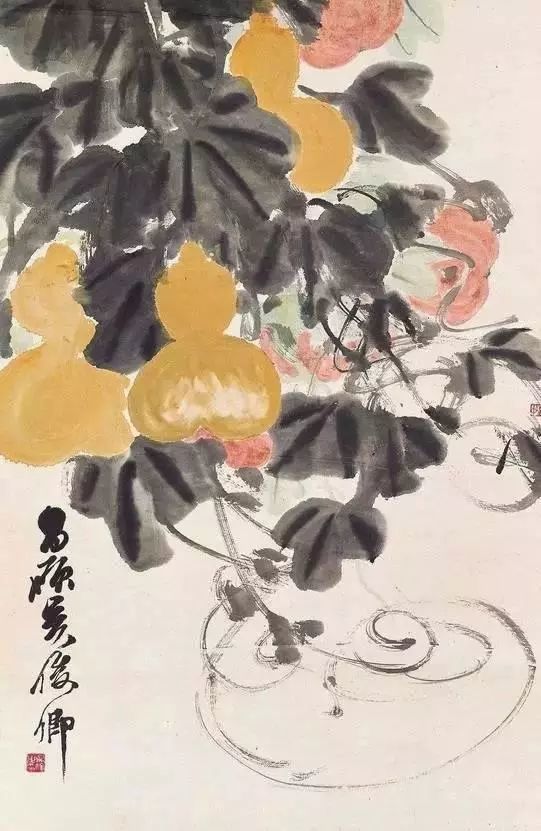 蔬菜|国画里的瓜果蔬菜，原来有如此美好的寓意！