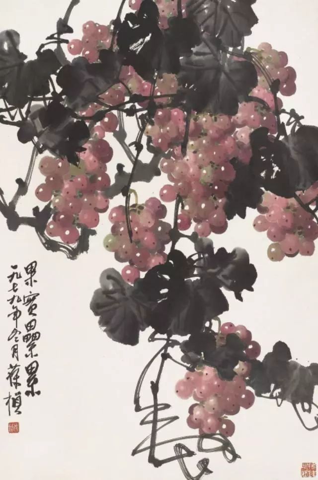 蔬菜|国画里的瓜果蔬菜，原来有如此美好的寓意！