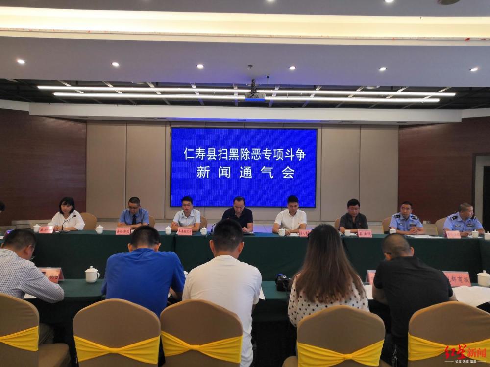 仁寿扫黑除恶战果:7名党员干部,公职人员充当"保护伞"被查