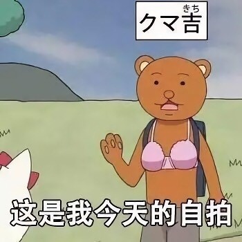 自拍表情包:这是我今天的自拍