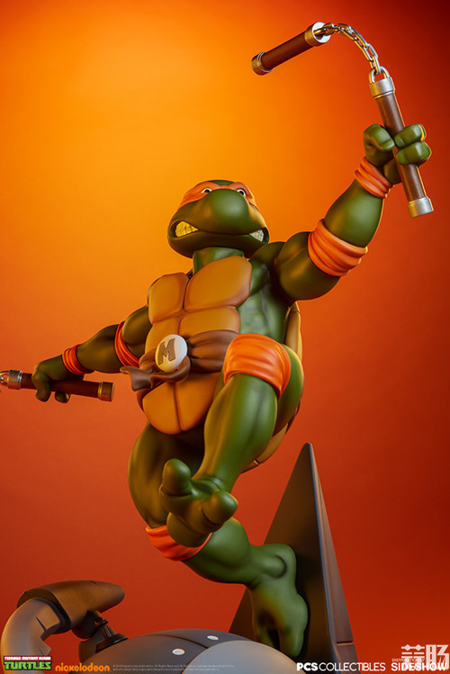 14比例忍者神龟雕像官图公布