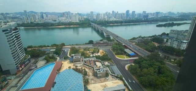 新角度看柳州从保利大厦上看风景就是别有风味