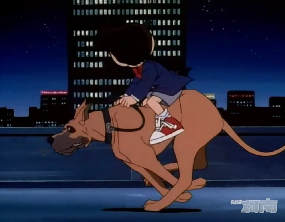 名侦探柯南盘点柯南办案时候用的交通工具柯南还骑过狗