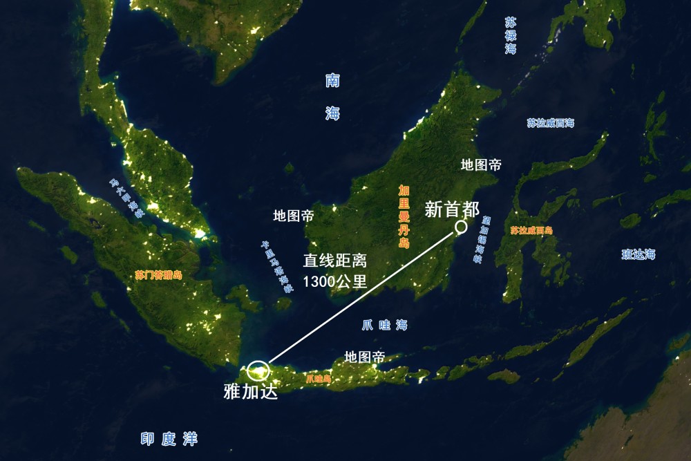 印尼有很多大島,為何人口集中第五大的爪哇島?