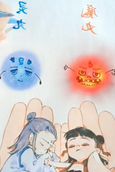 美术生手中的魔丸和灵丸,气质拿捏的很到位,网友表示:是垄断