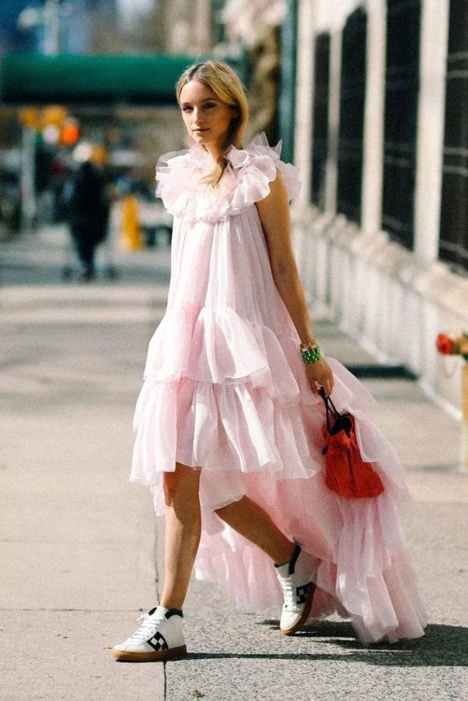 穿上就显高10cm的小裙裙,155小个子换季必备!