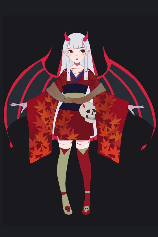 阴阳师吸血姬变身蝙蝠少女