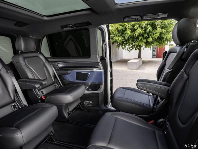 续航里程可达418km 奔驰EQV欧洲开售