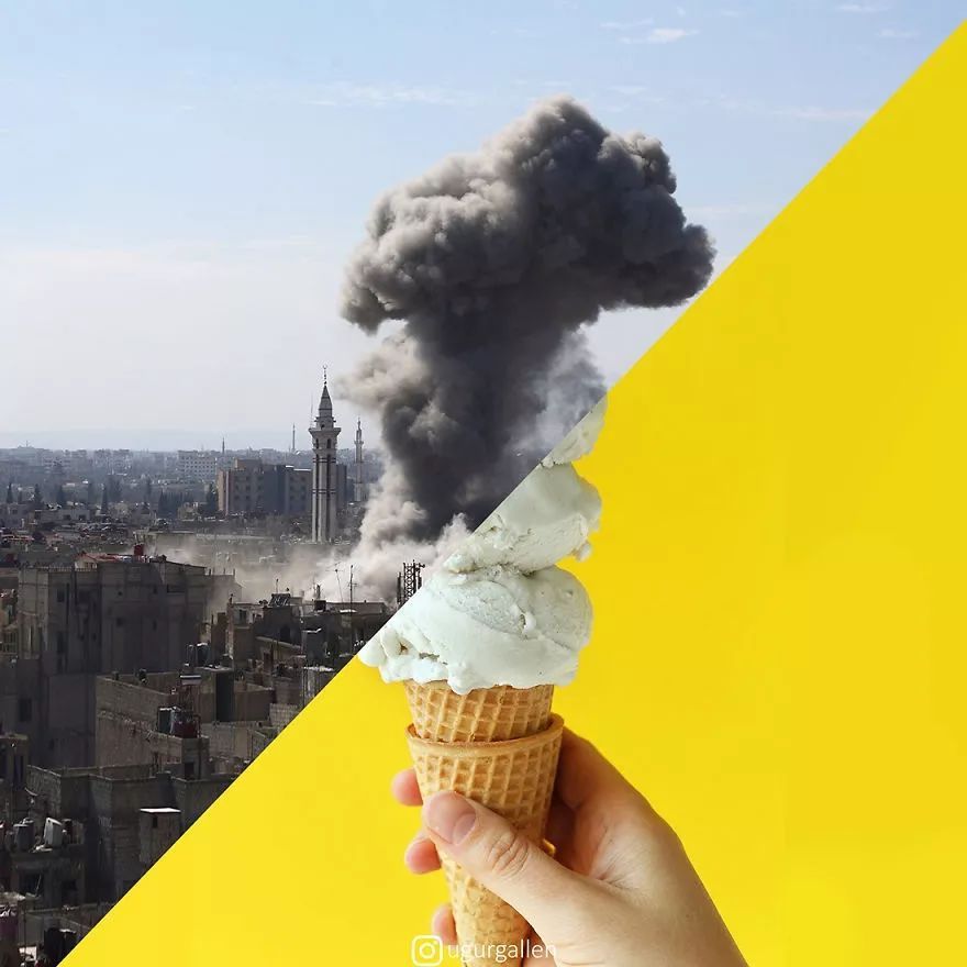 同一个地球不同的世界这些强烈反差的照片让人沉默