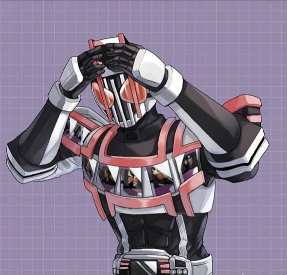 假面骑士最帅的假面骑士形态wizard一身钻石光芒亮瞎眼