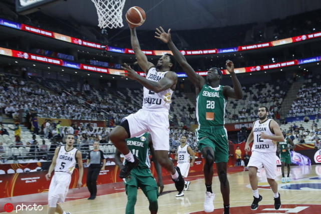 塔克34+11约旦获世界杯历史首胜 塞内加尔遭