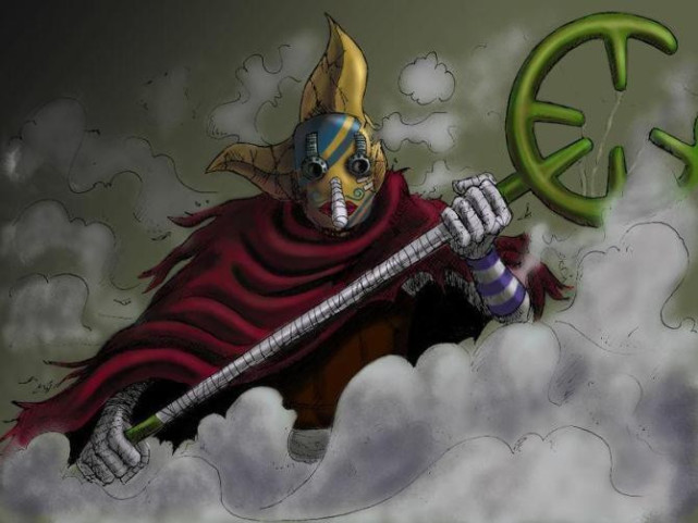 海贼王:经典一击,胆小如鼠的乌索普,胆大包天射穿世界政府旗帜