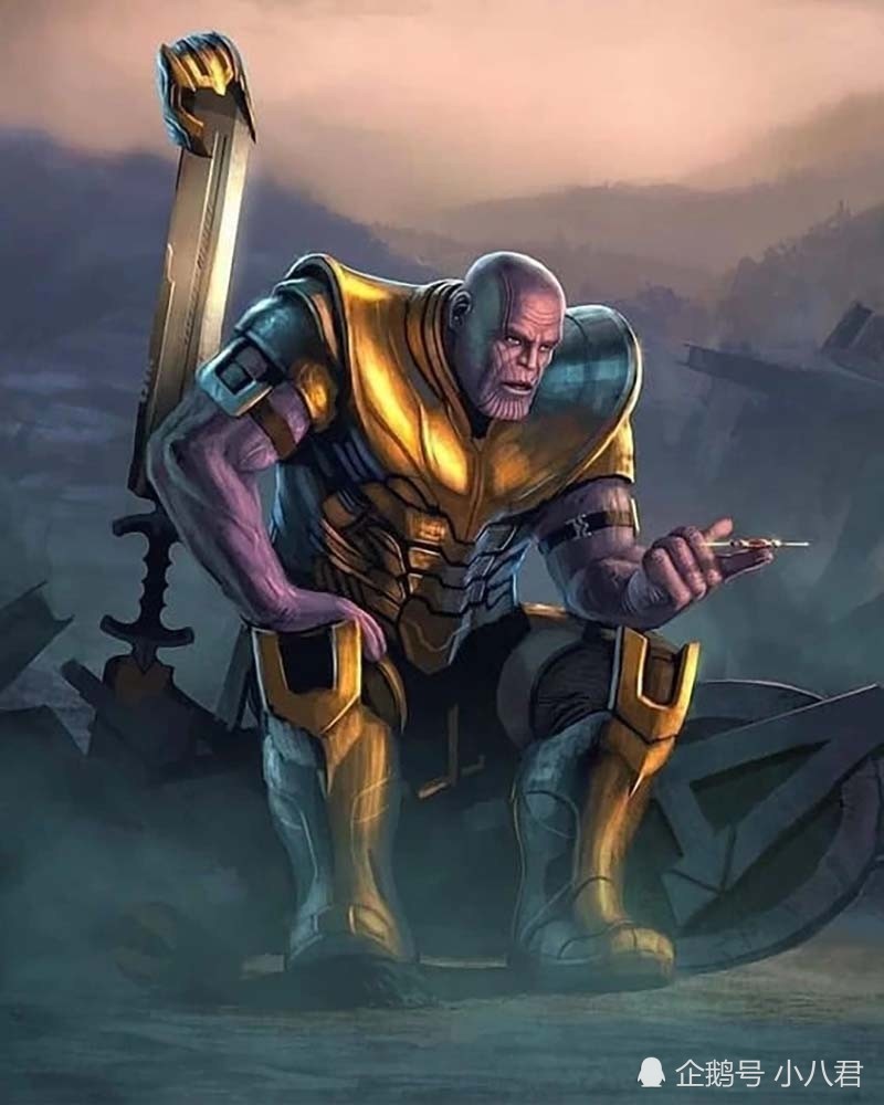 《复联4》曝美队被砍头概念图,复仇者全被灭霸终结,场面太扎心