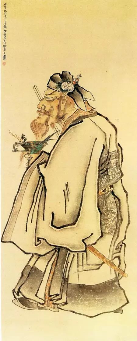 三胞胎"陈洪绶《钟馗像》